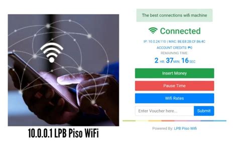 jeric piso wifi|10.0.0.1 Piso WiFi, Pause Time, Logout (Everything You Should .